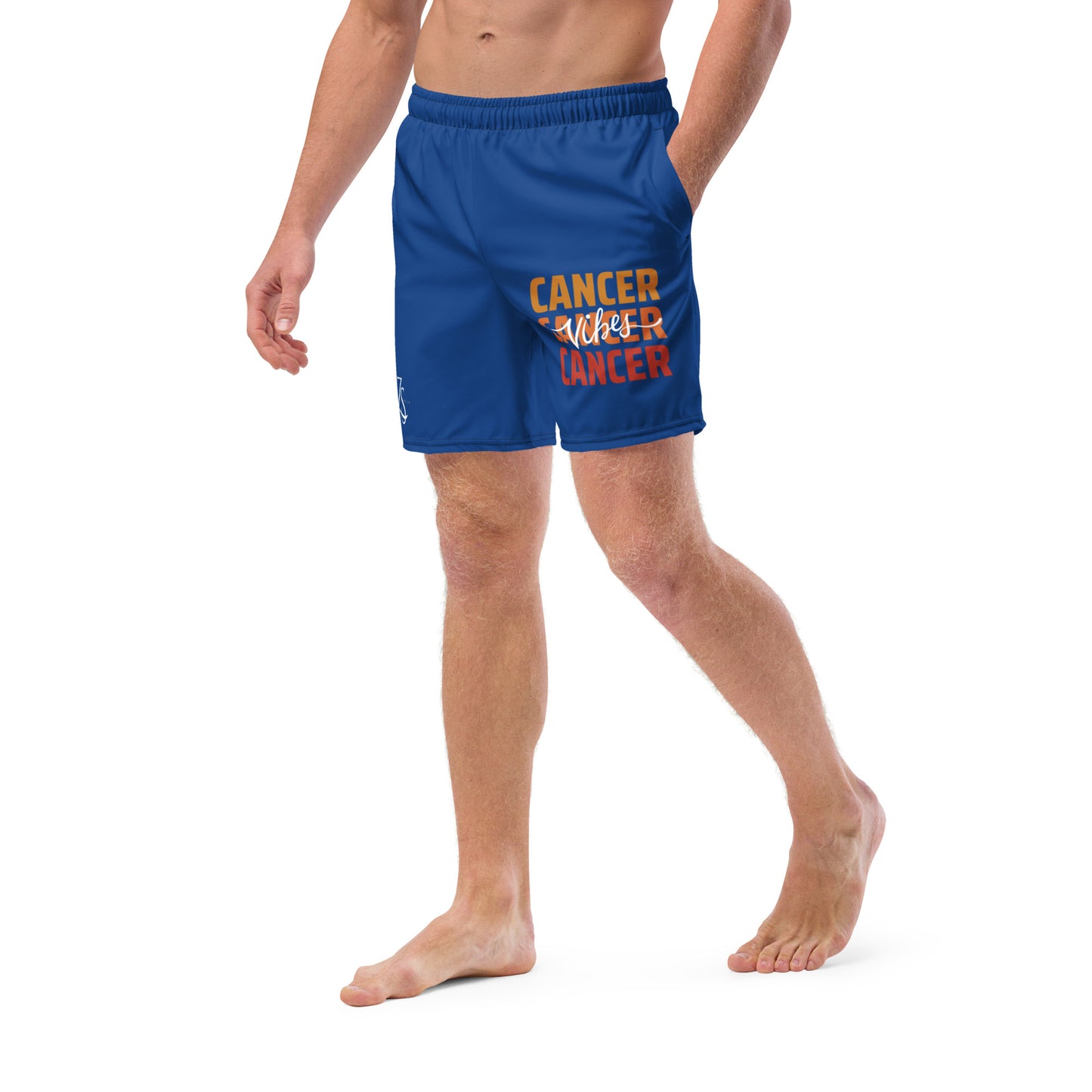 Cancer Vibes Men's swim trunks