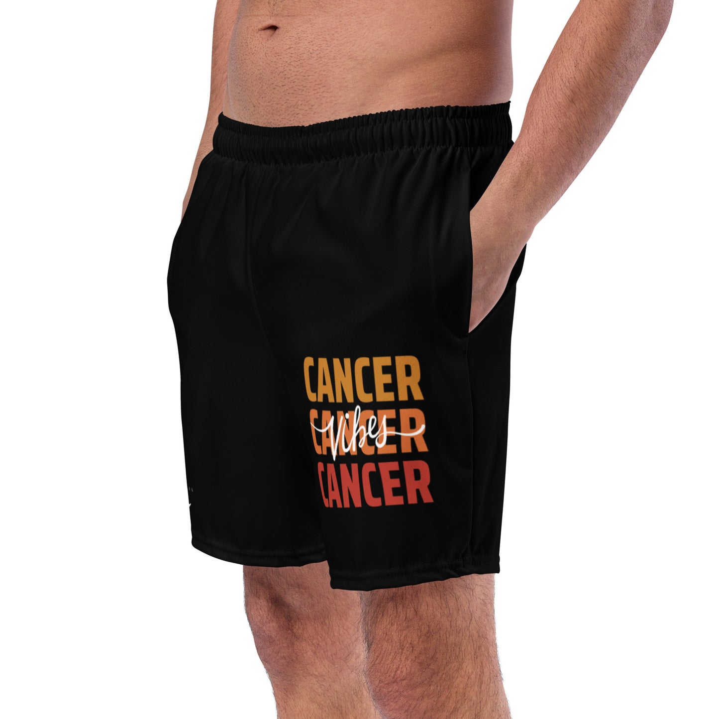 Cancer Vibes Men's swim trunks