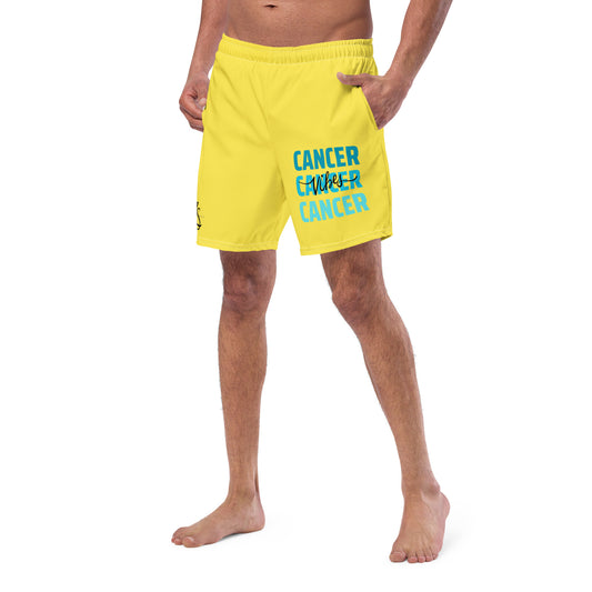 Cancer Vibes Men's swim trunks