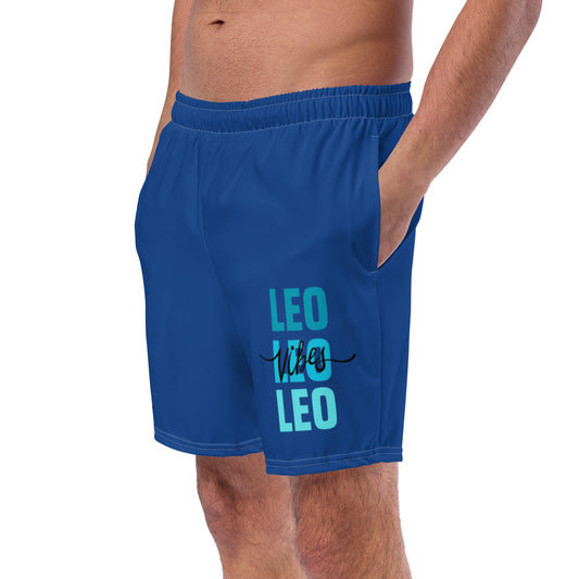 Leo Vibes Men's swim trunks