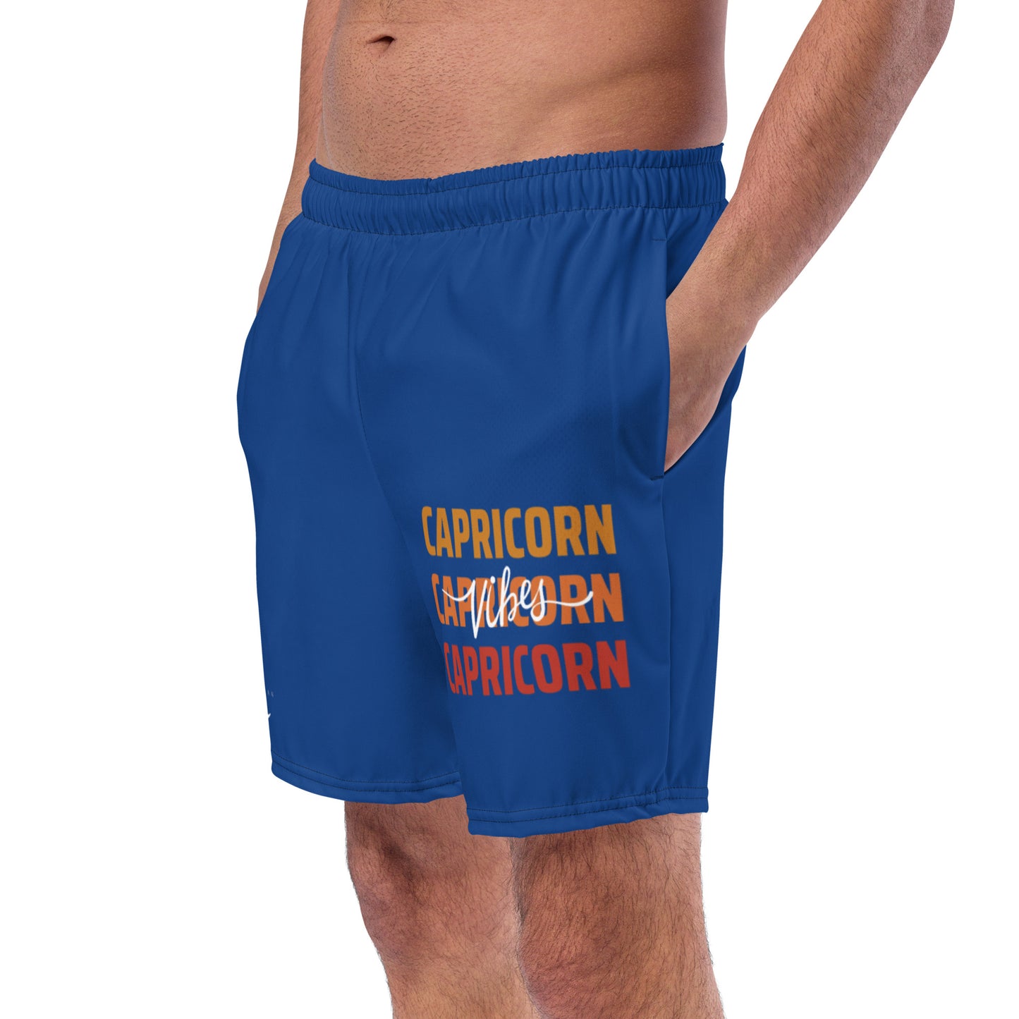 Capricorn Vibes Men's swim trunks