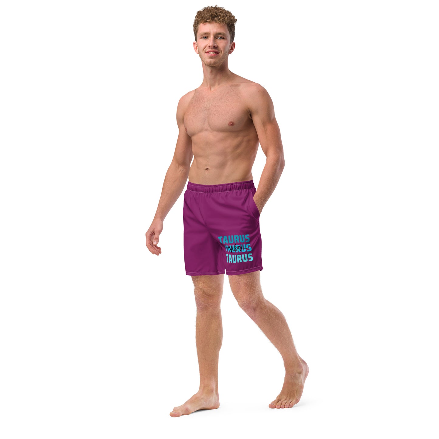 Taurus Vibes Men's swim trunks