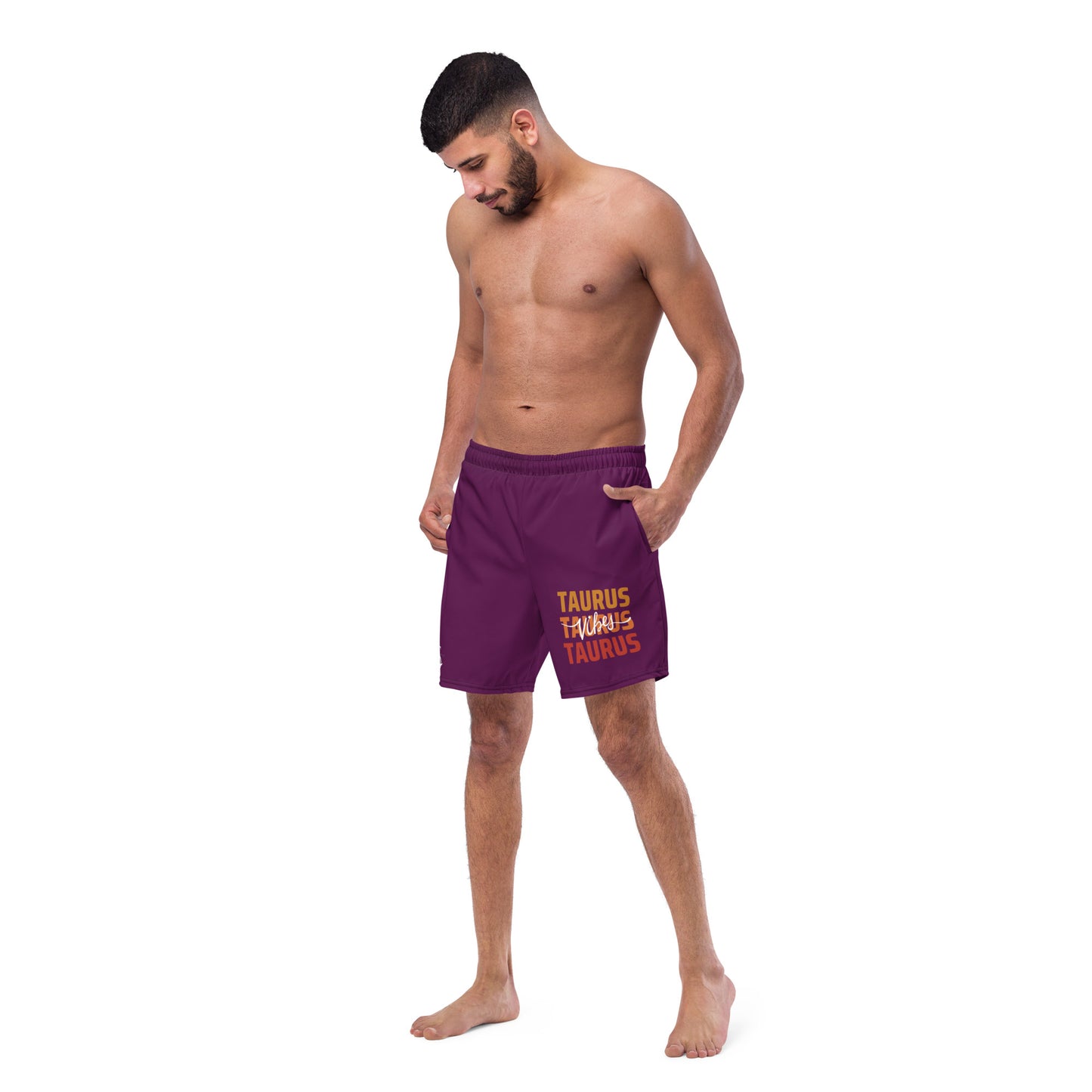 Taurus Vibes Men's swim trunks