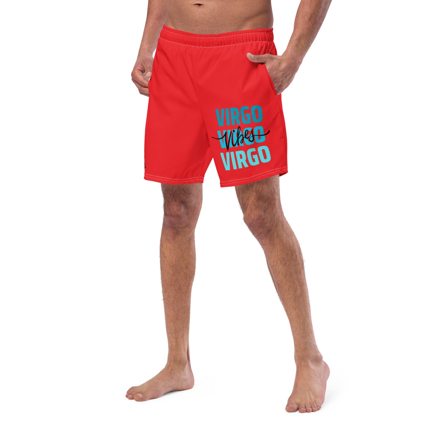 Virgo Vibes Men's swim trunks