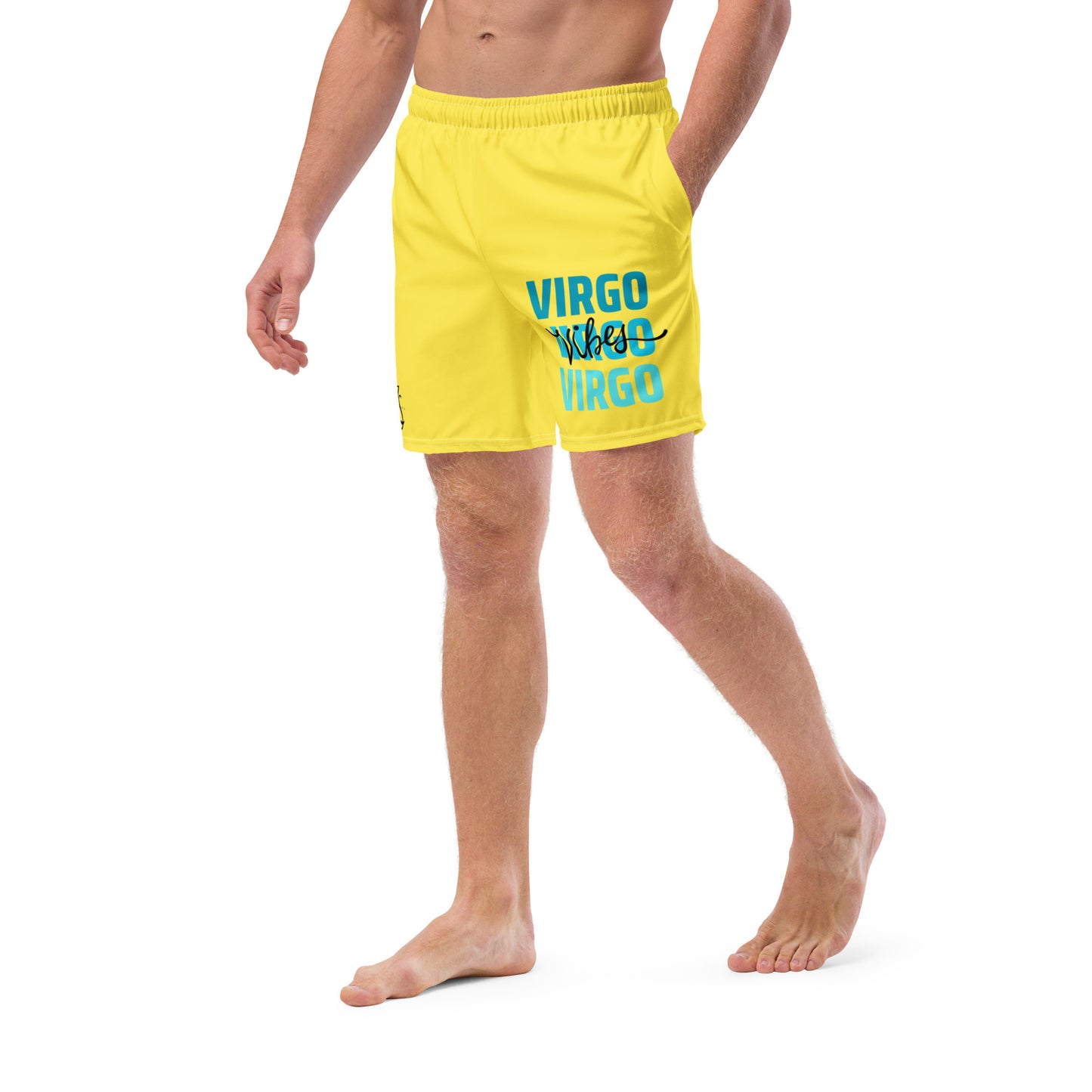 Virgo Vibes Men's swim trunks