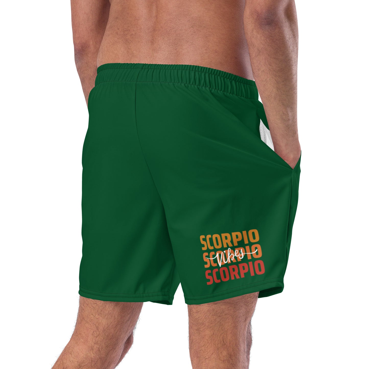 Scorpio Vibes Men's swim trunks