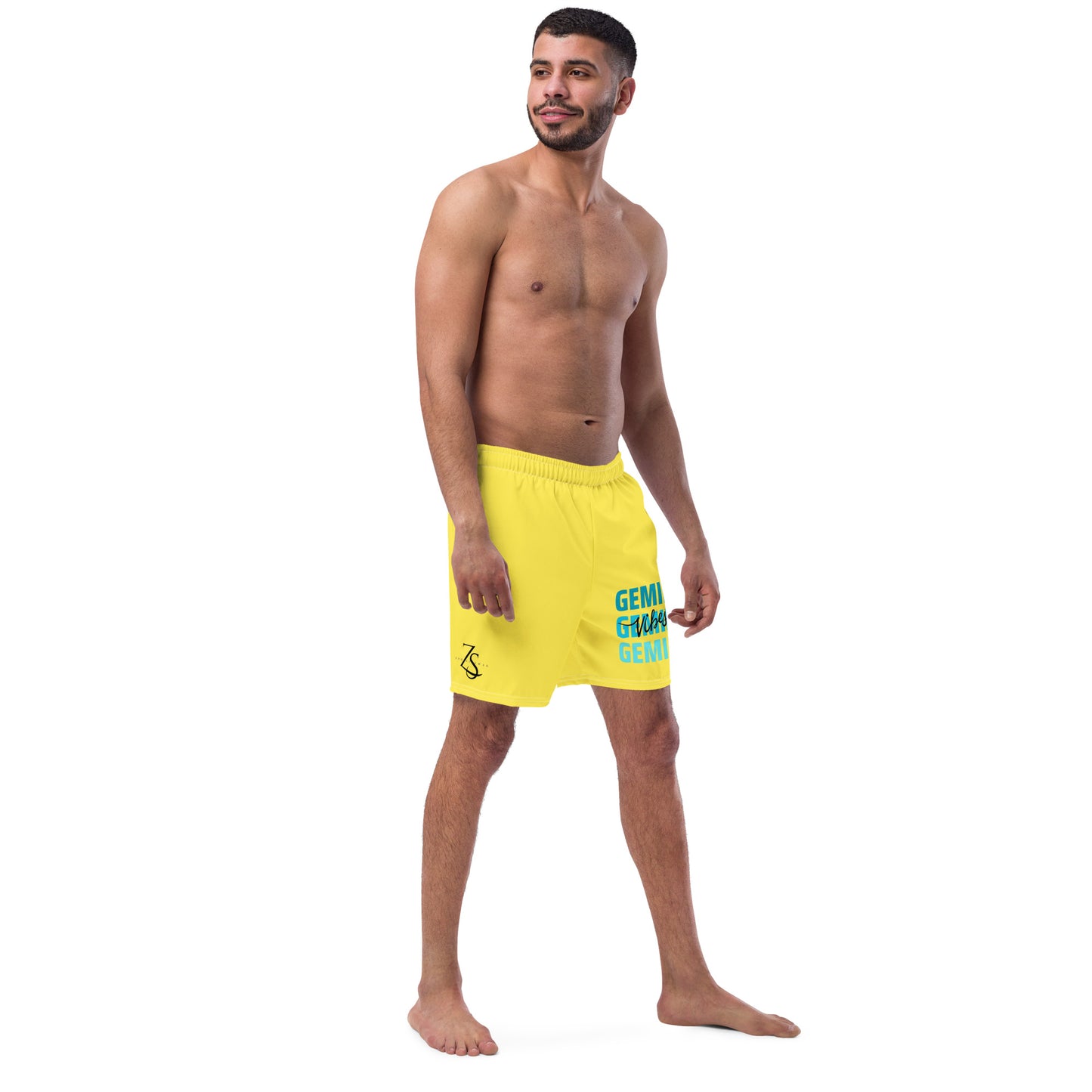 Gemini Vibes Men's swim trunks