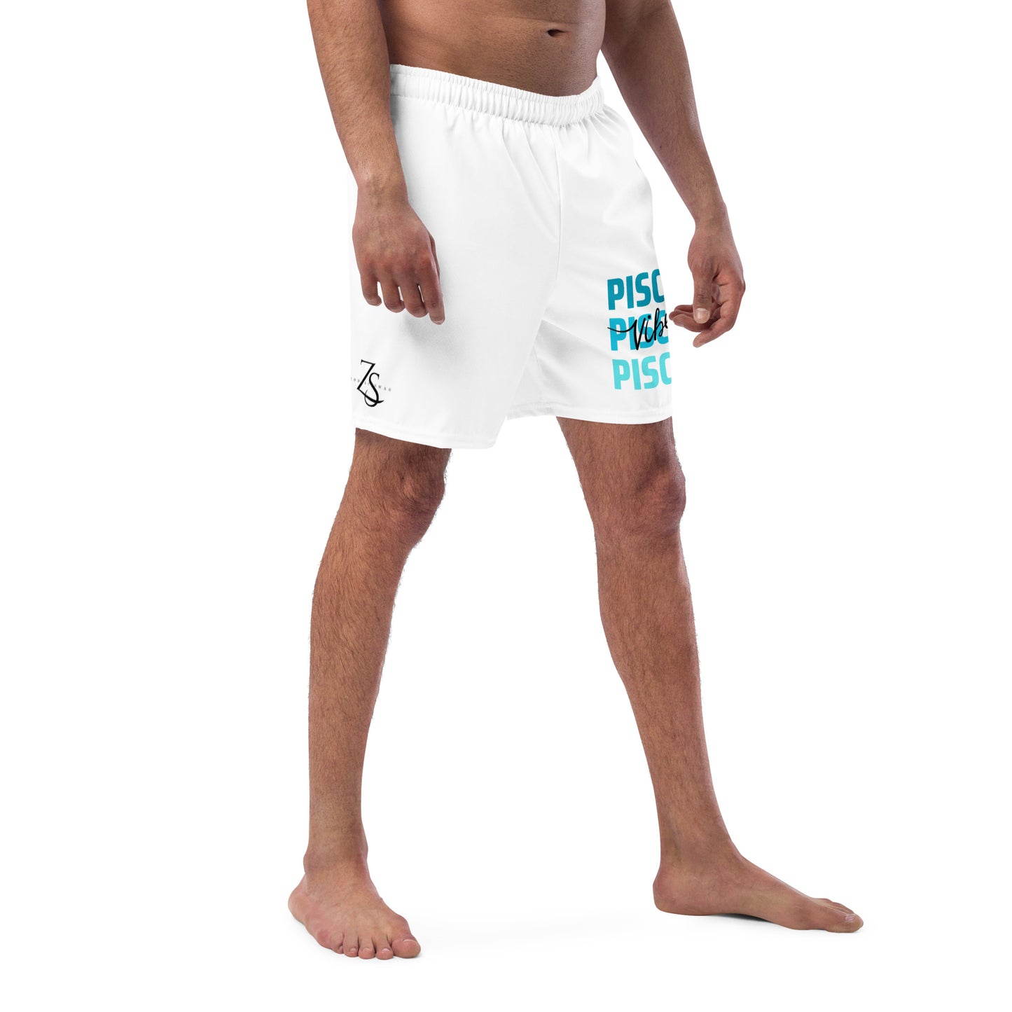 Pisces Vibes Men's swim trunks