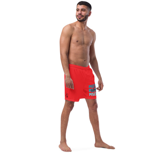 Pisces Vibes Men's swim trunks