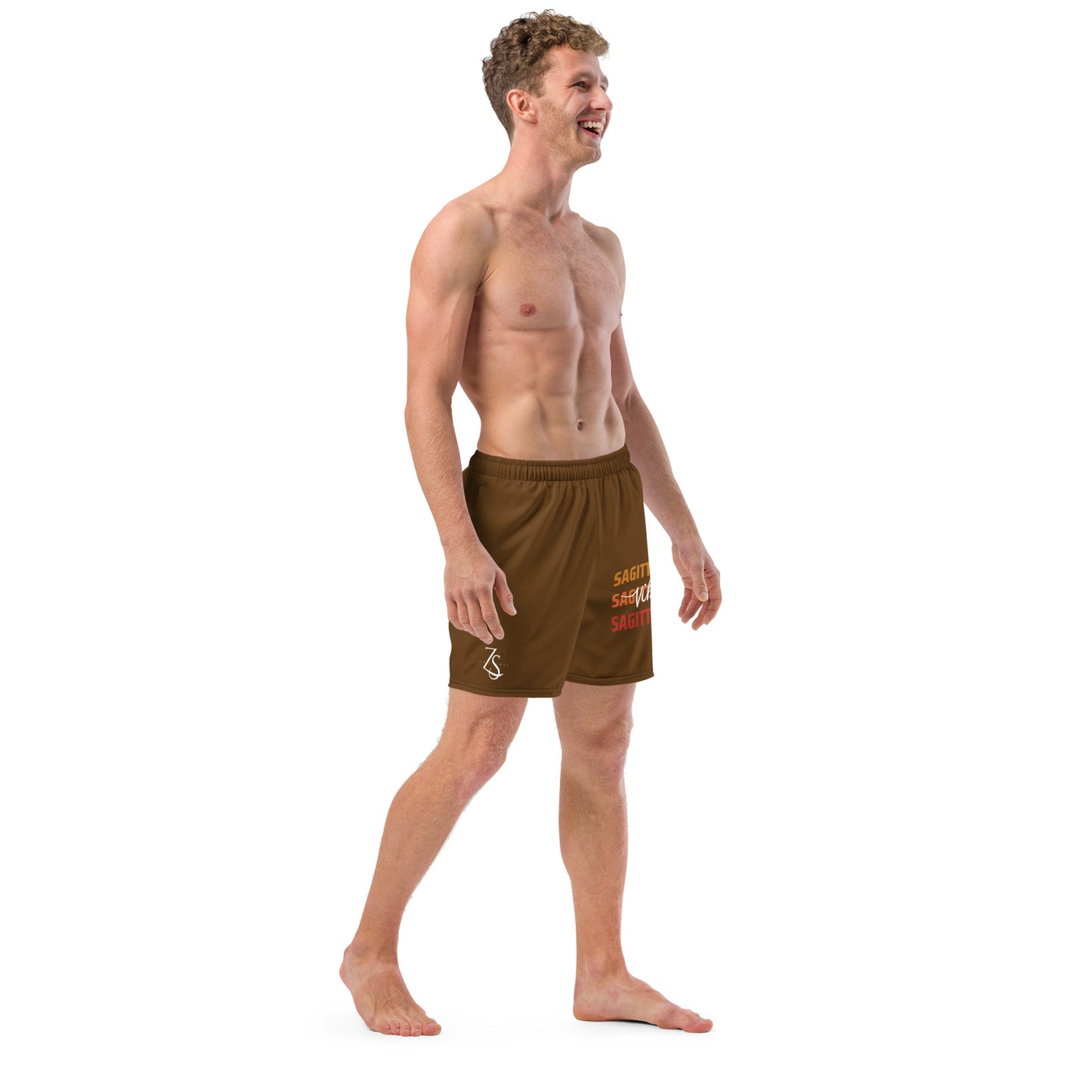 Sagittarius Vibes Men's swim trunks