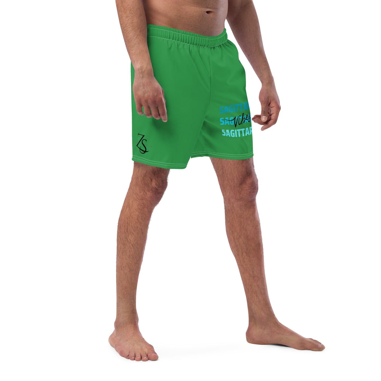 Sagittarius Vibes Men's swim trunks