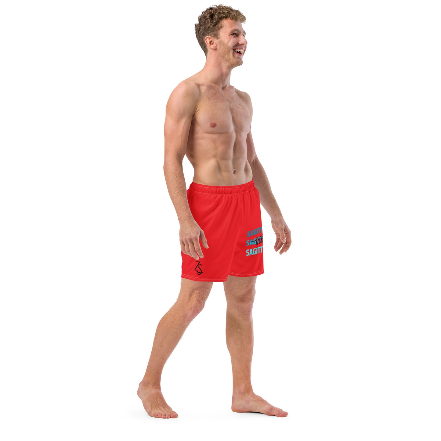 Sagittarius Vibes Men's swim trunks