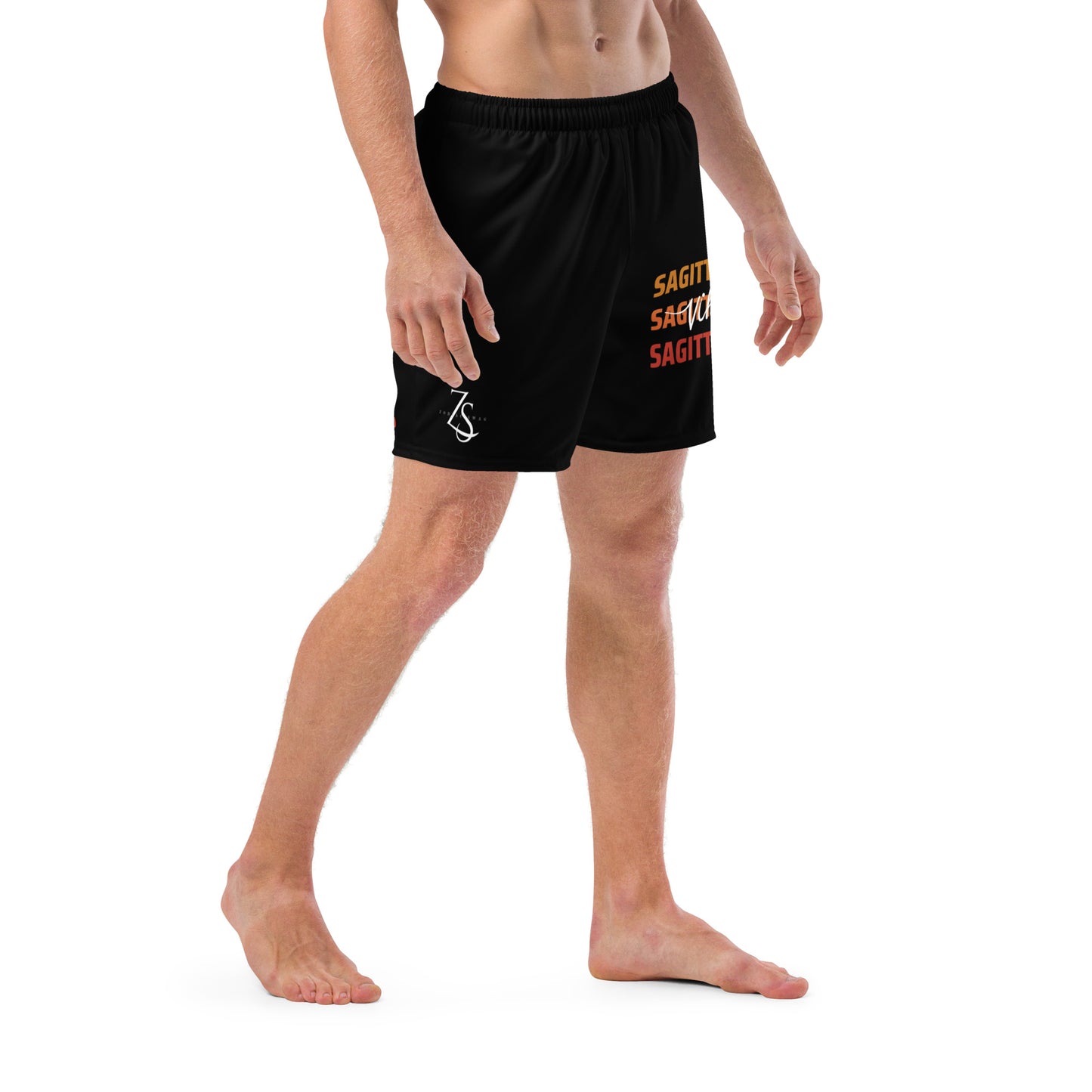 Sagittarius Vibes Men's swim trunks