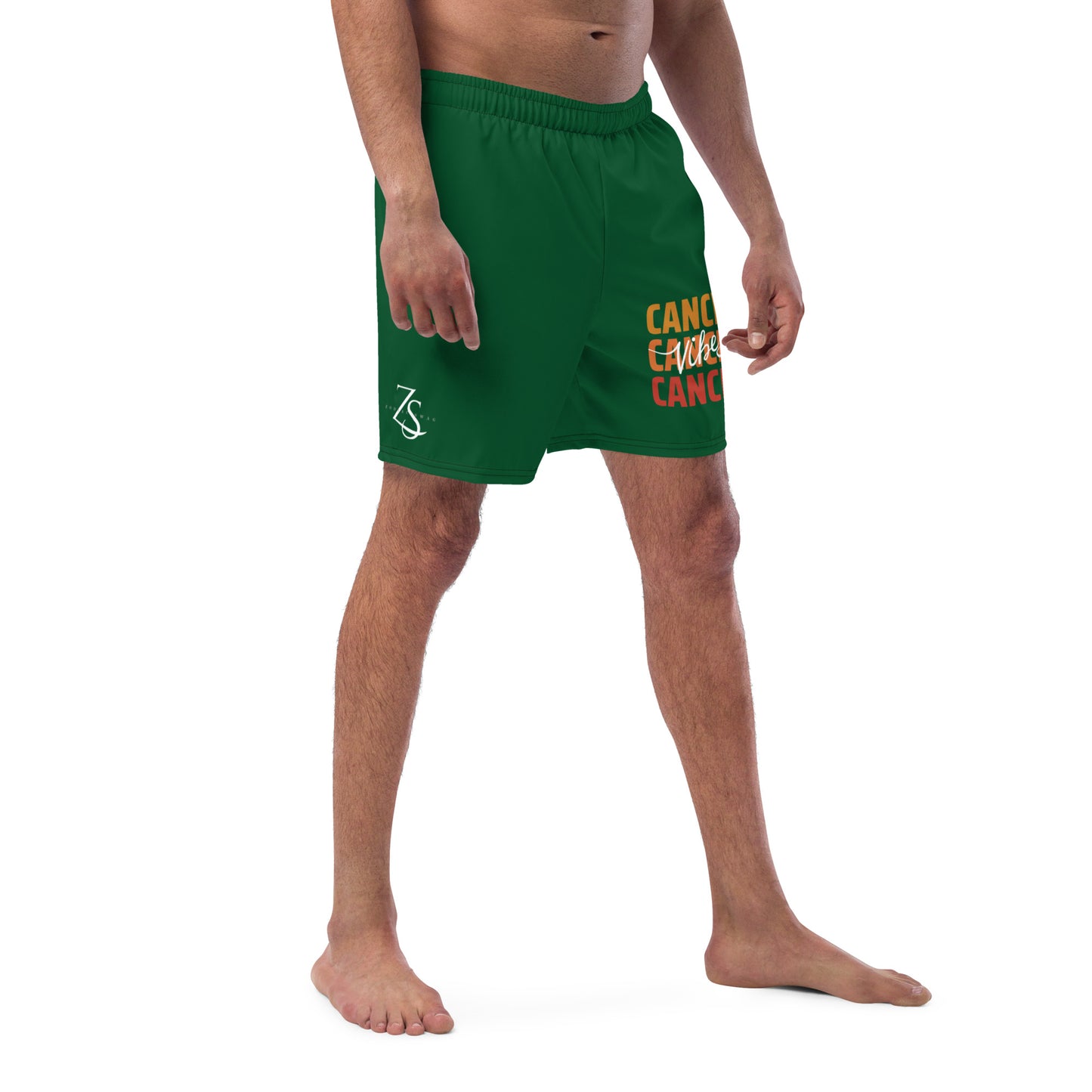 Cancer Vibes Men's swim trunks