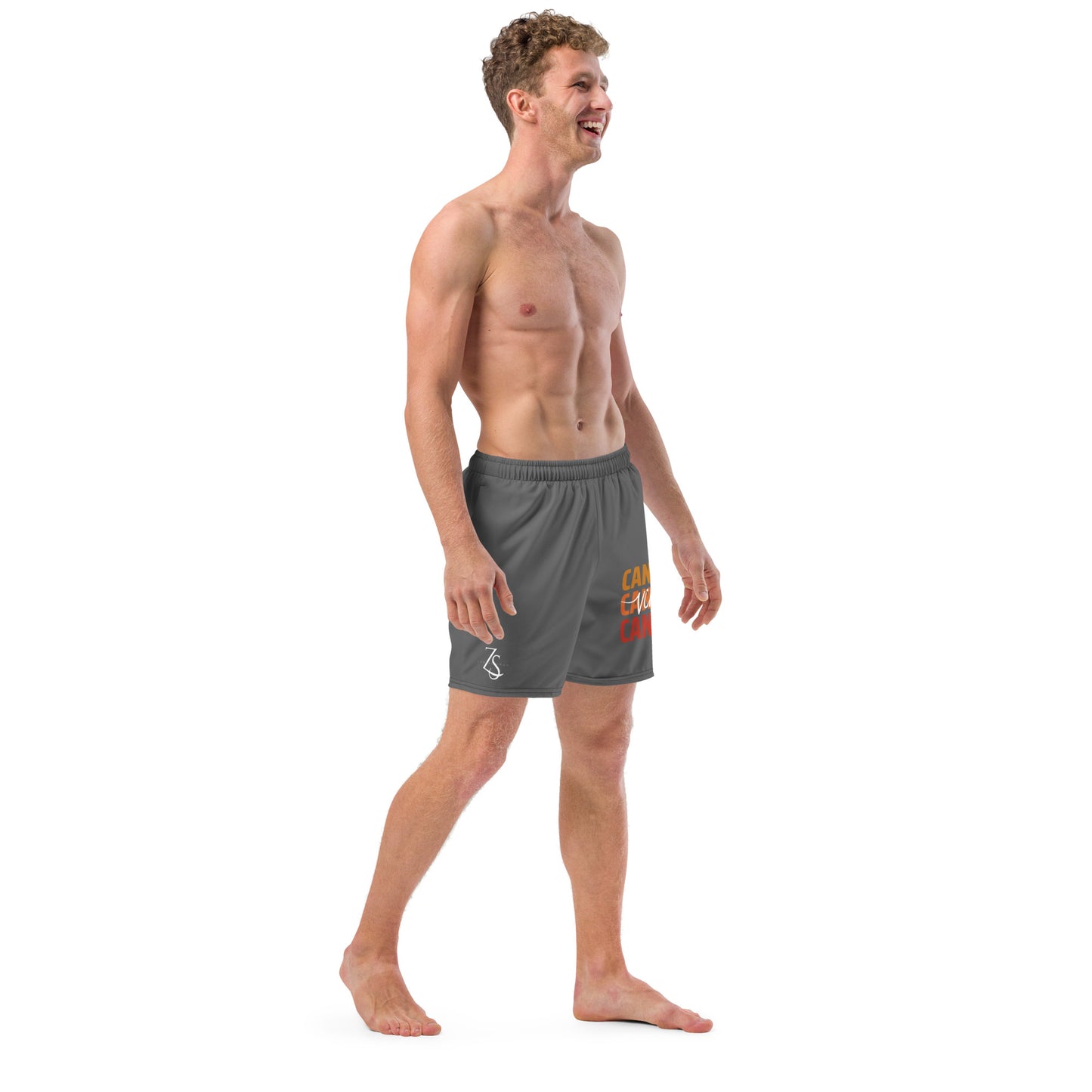 Cancer Vibes Men's swim trunks