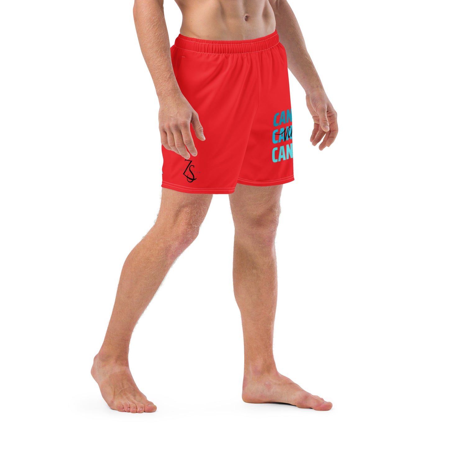 Cancer Vibes Men's swim trunks