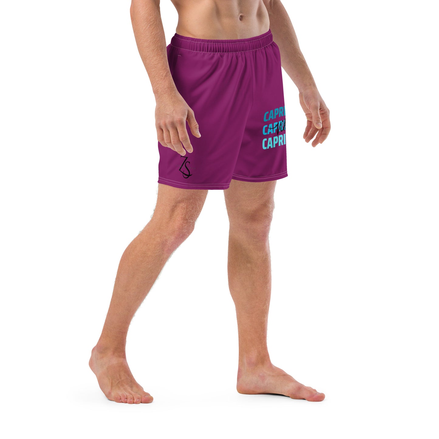 Capricorn Vibes Men's swim trunks