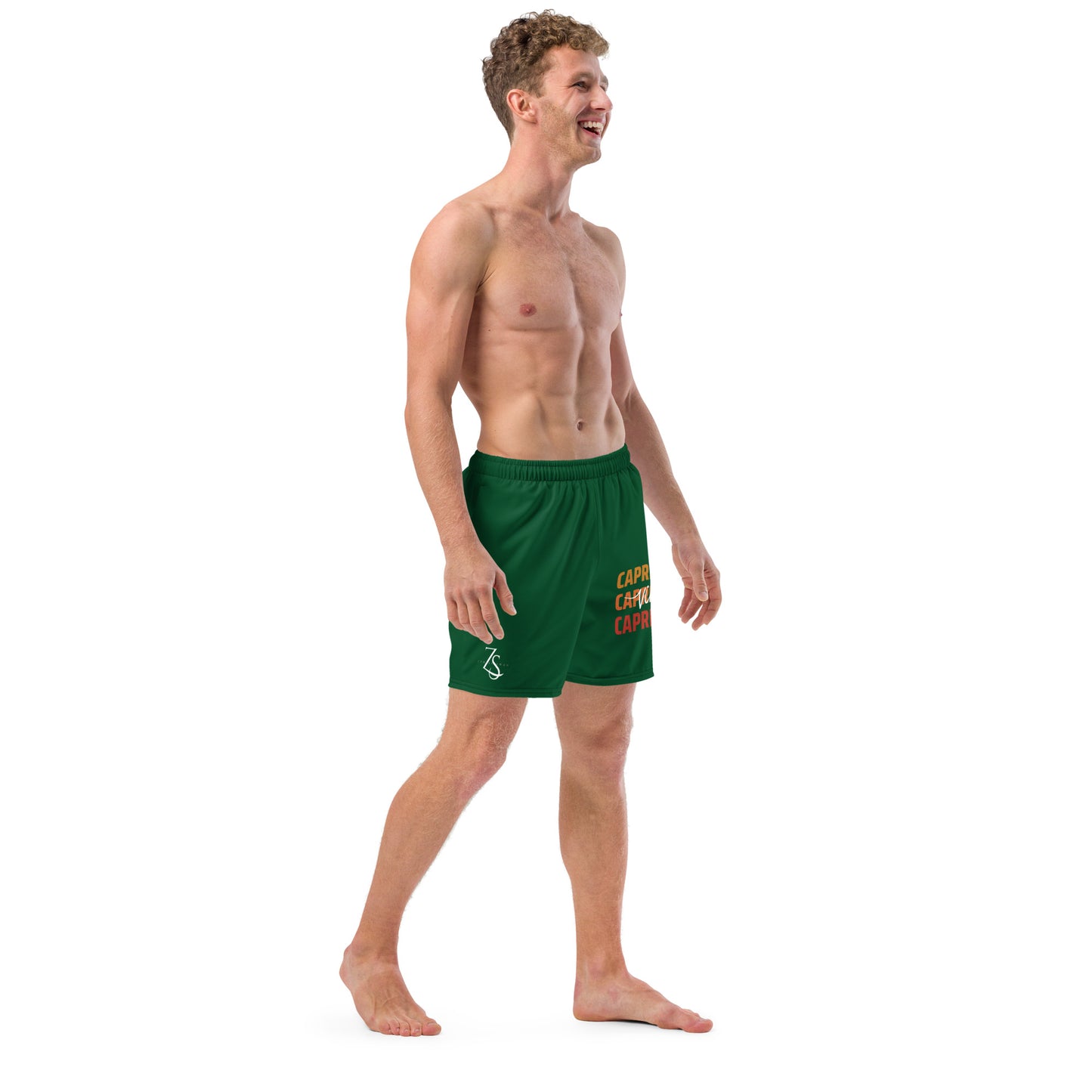 Capricorn Vibes Men's swim trunks