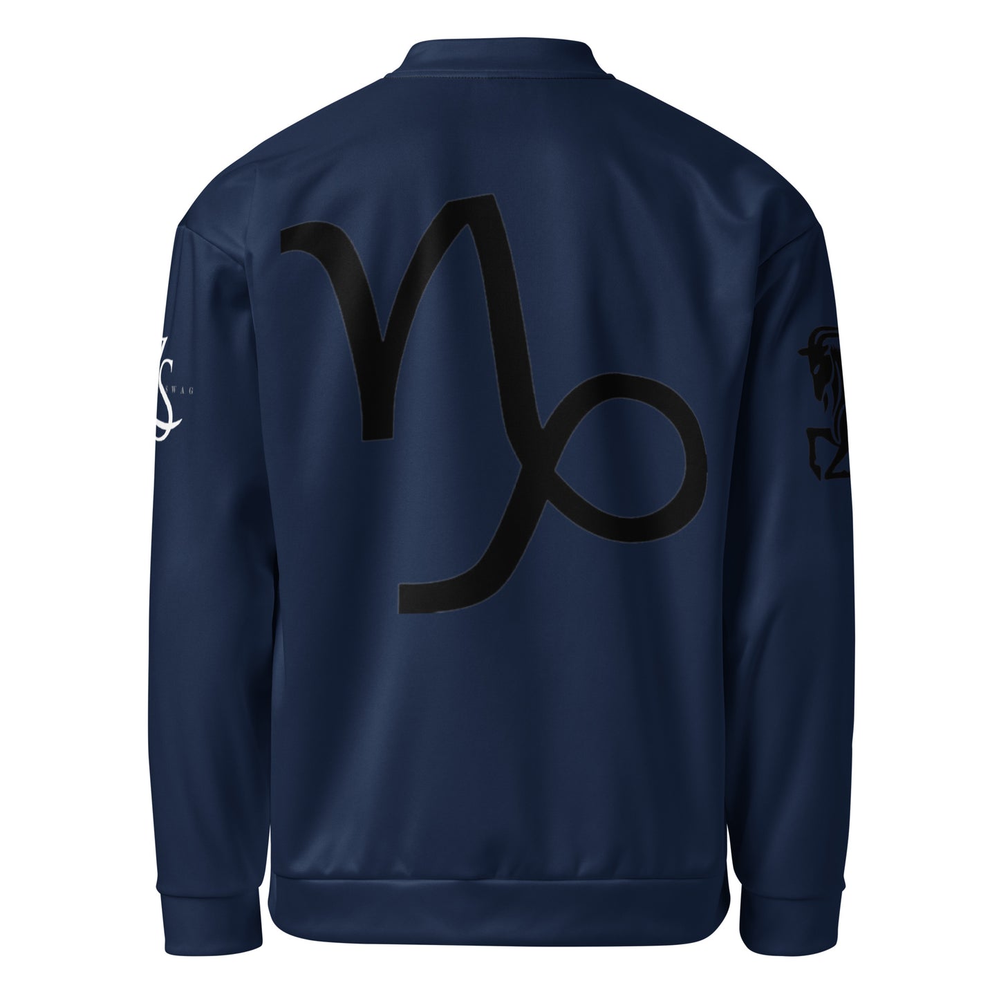 Capricorn Unisex Bomber Jacket - Navy Blue