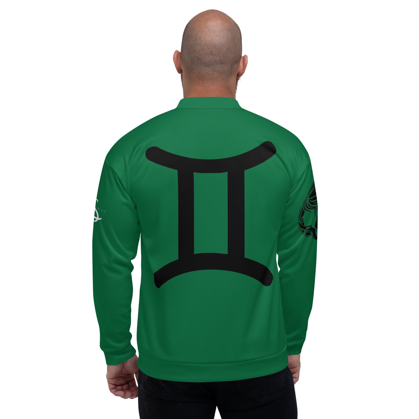 Gemini Unisex Bomber Jacket - Green