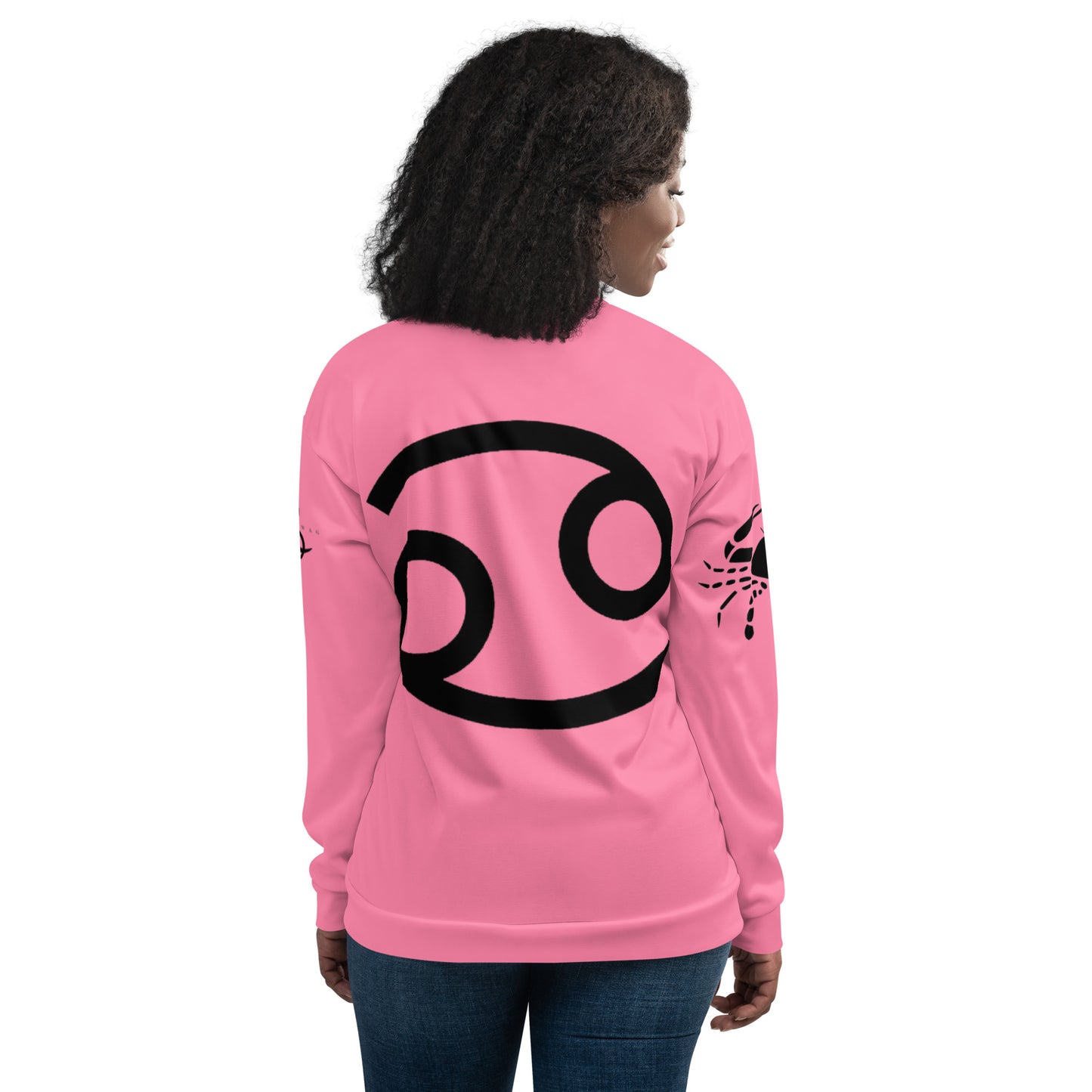 Cancer Unisex Bomber Jacket - Pink