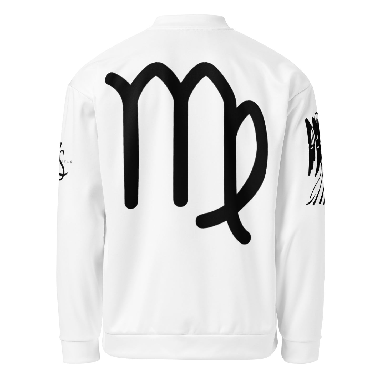 Virgo Unisex Bomber Jacket - White