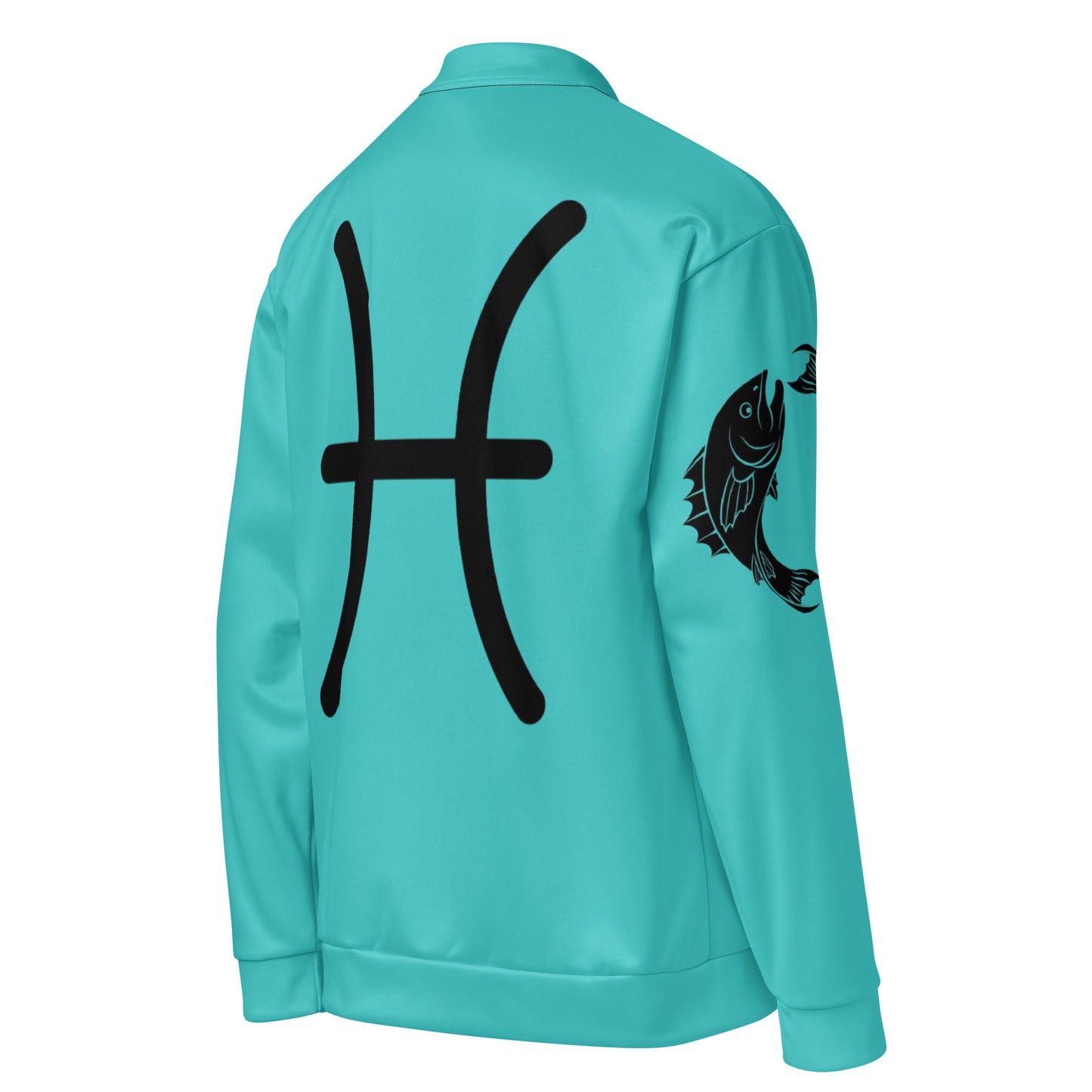 Pisces Unisex Bomber Jacket - Blue