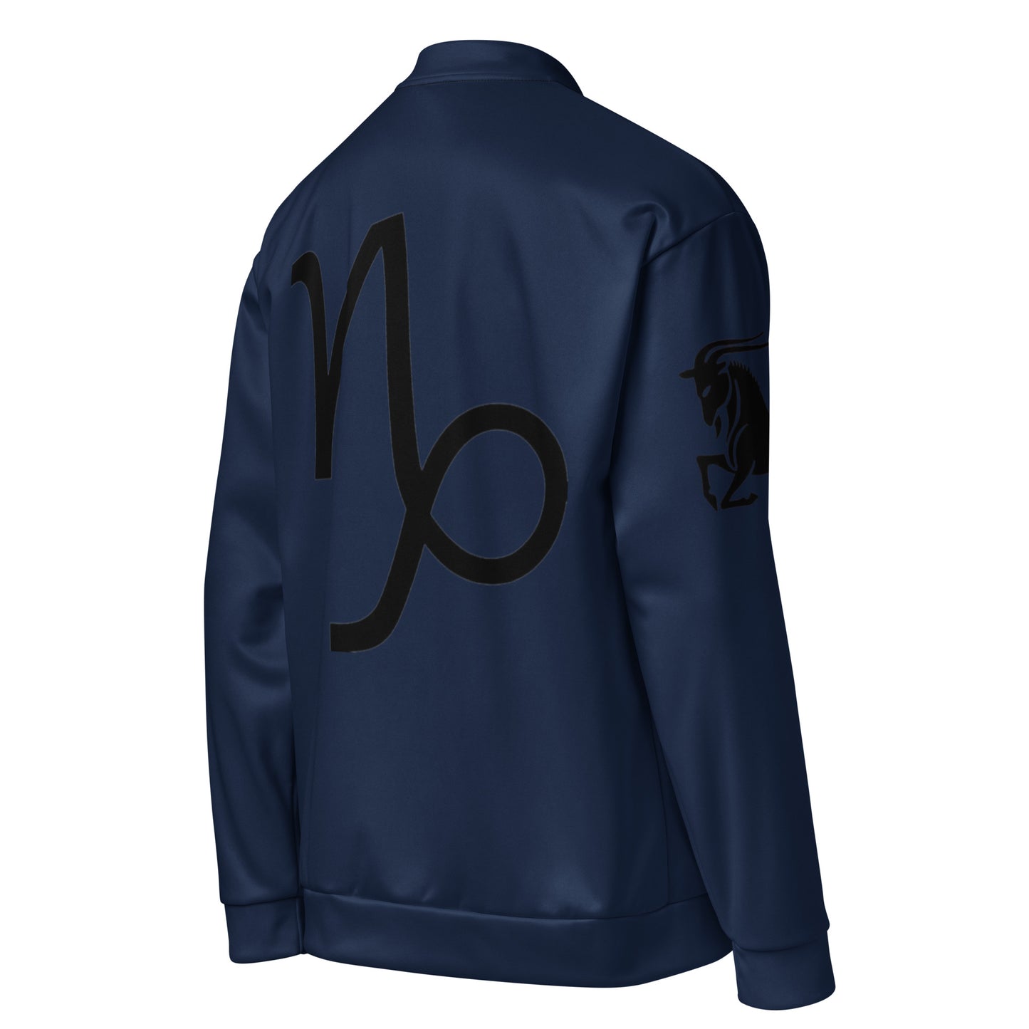 Capricorn Unisex Bomber Jacket - Navy Blue