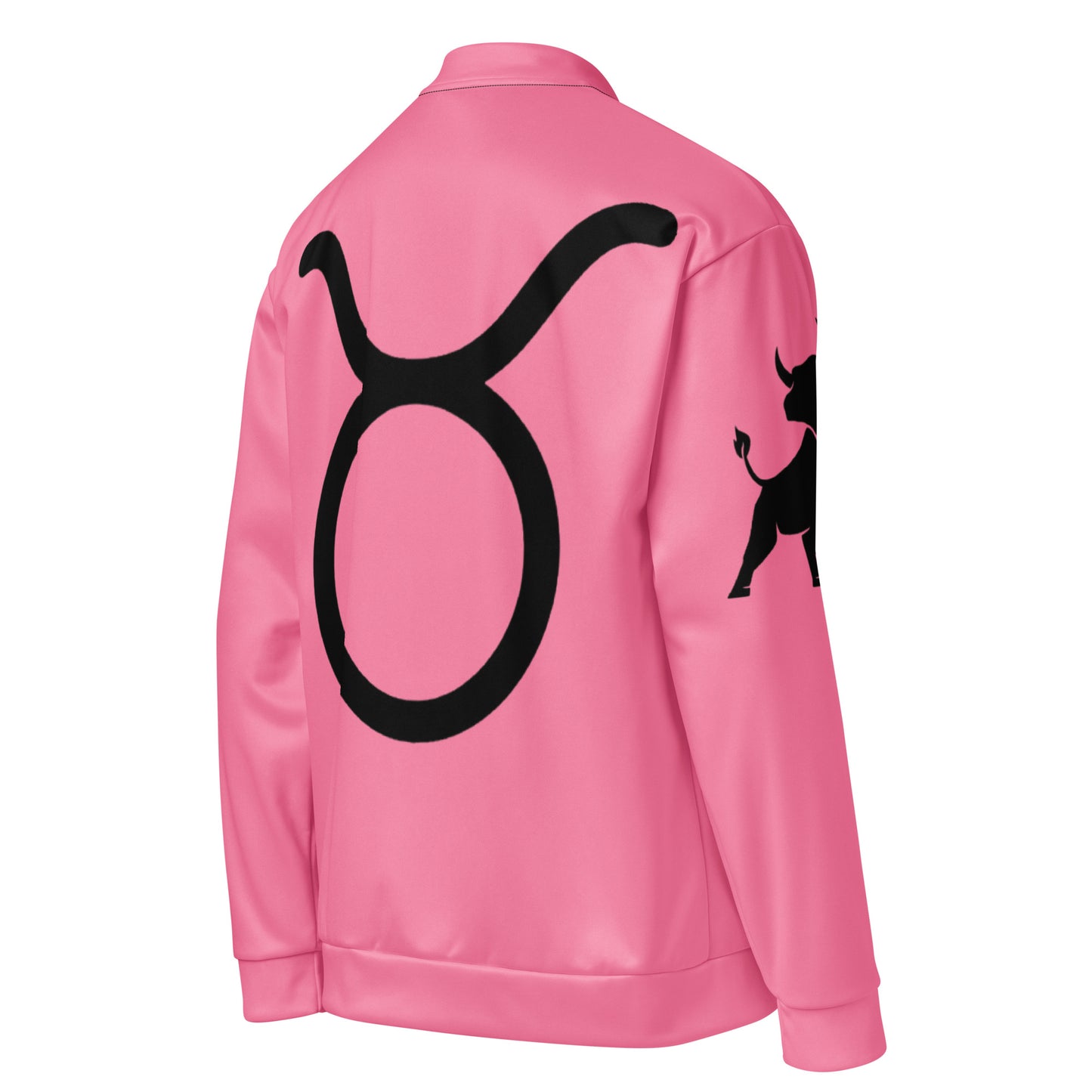 Taurus Unisex Bomber Jacket - Pink