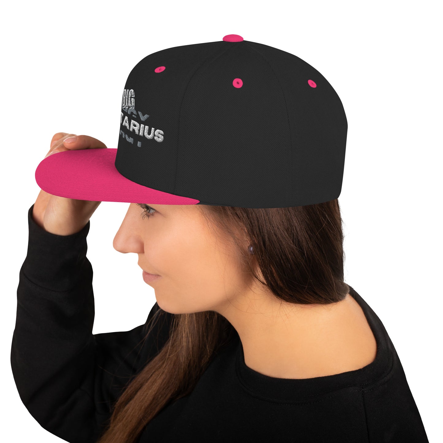 Big Sagittarius Energy Snapback Hat