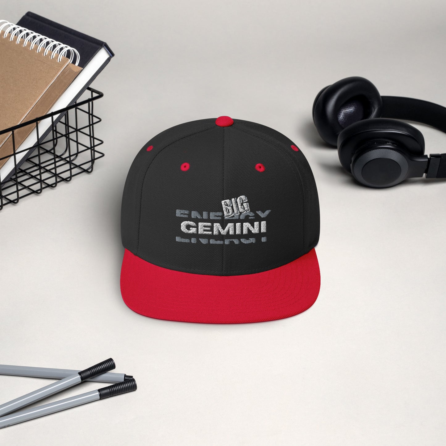 Big Gemini Energy Snapback Hat