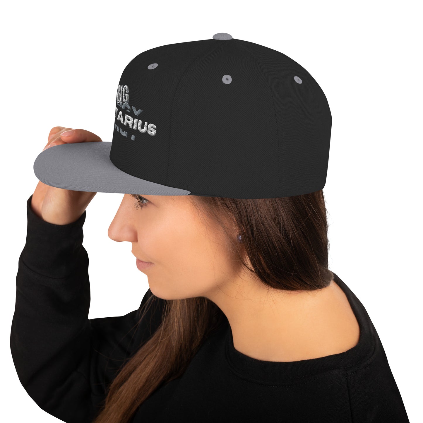 Big Sagittarius Energy Snapback Hat