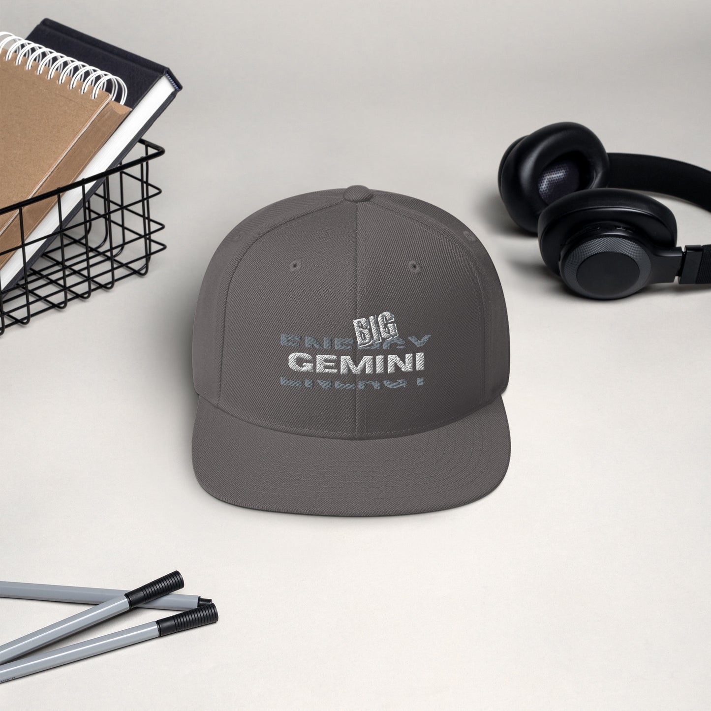 Big Gemini Energy Snapback Hat