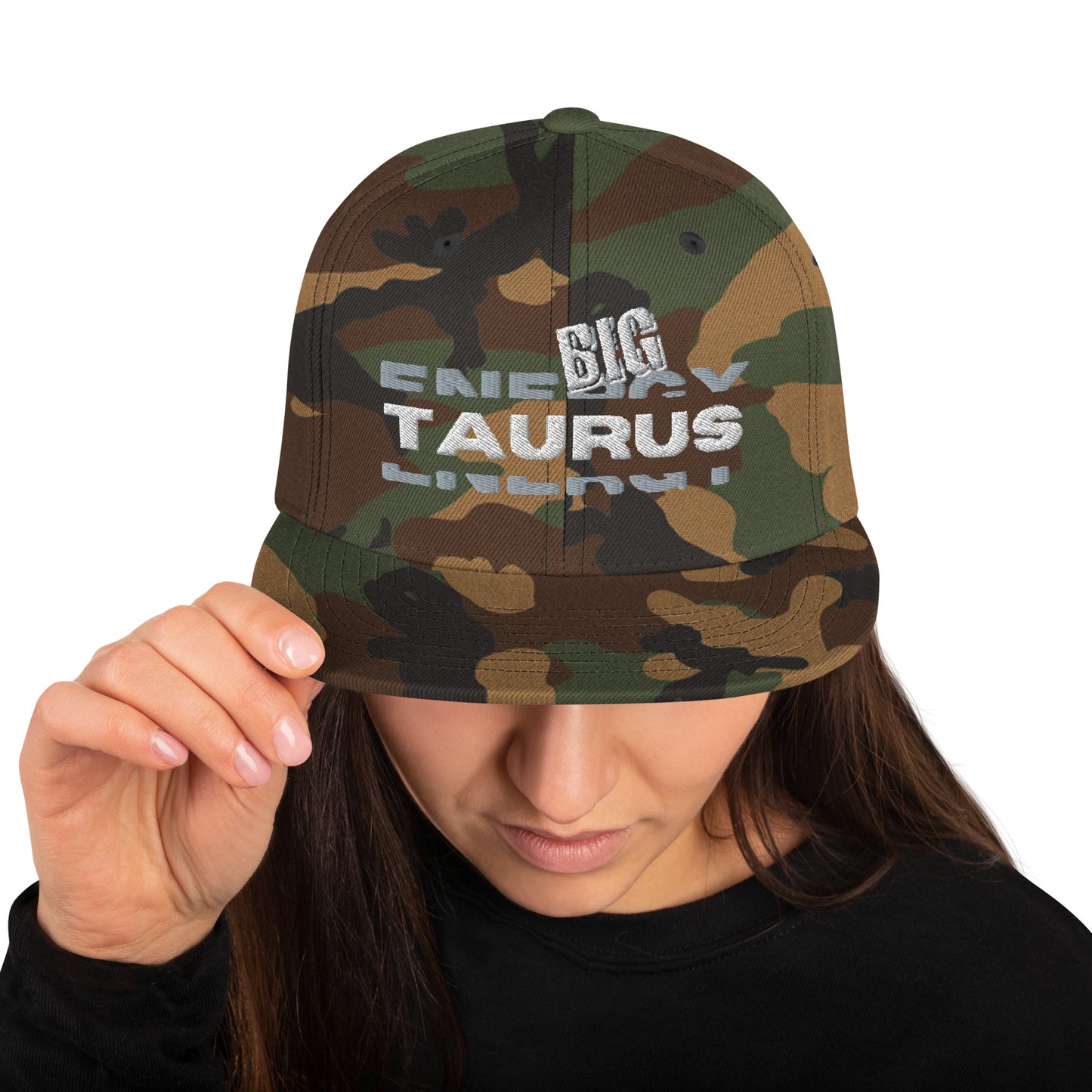 Big Taurus Energy Snapback Hat