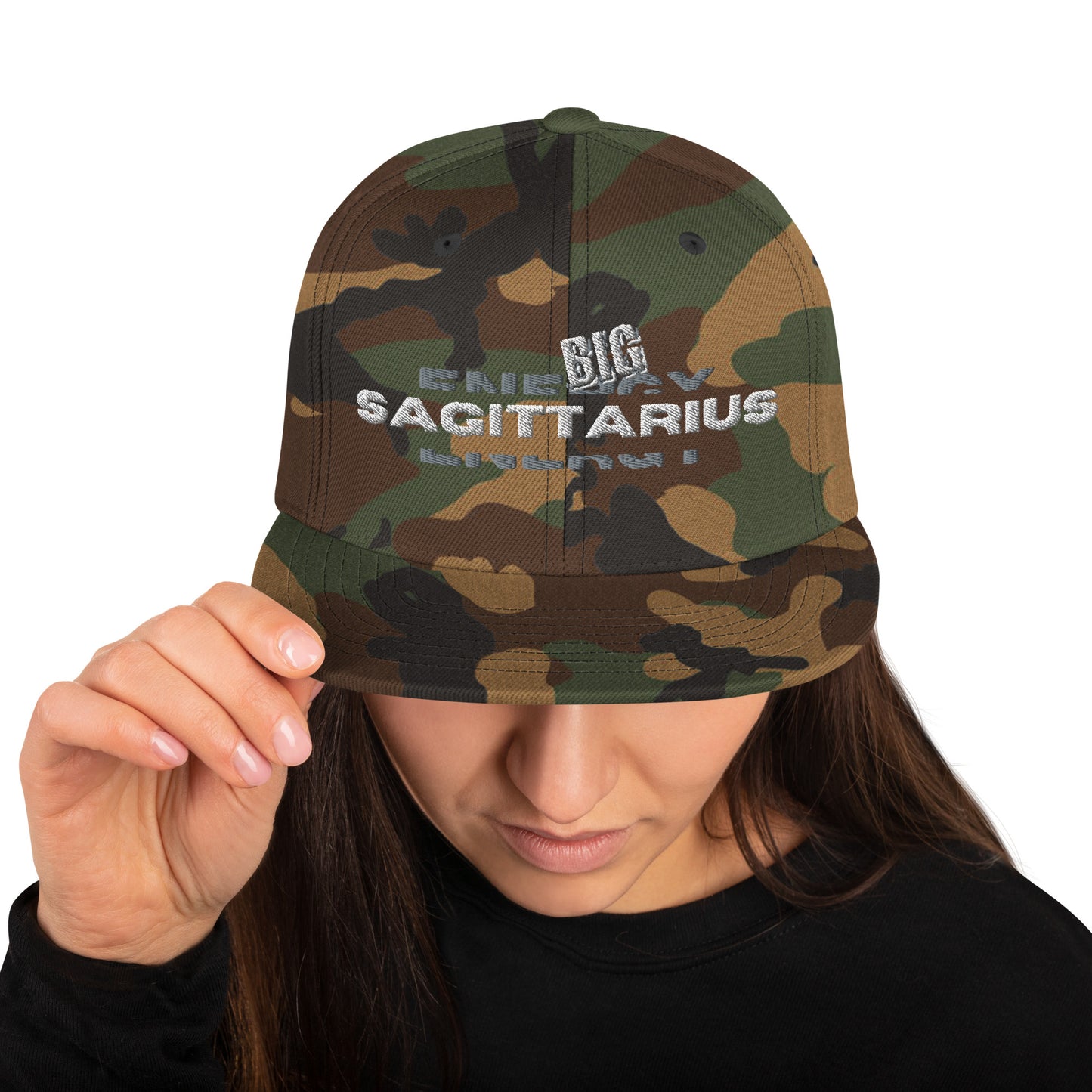 Big Sagittarius Energy Snapback Hat