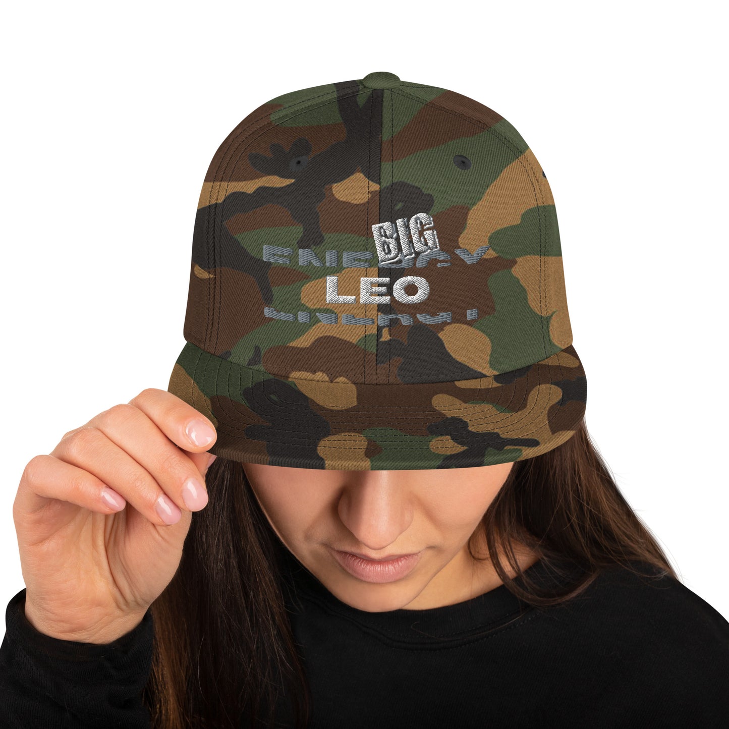 Big Leo Energy Snapback Hat