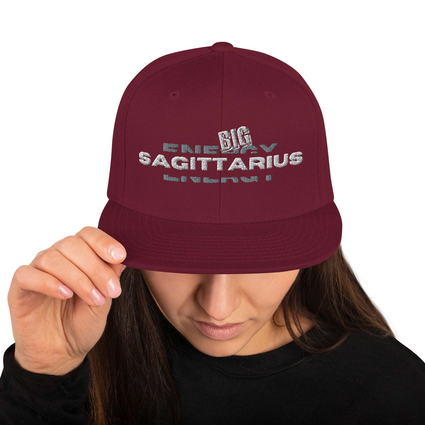 Big Sagittarius Energy Snapback Hat