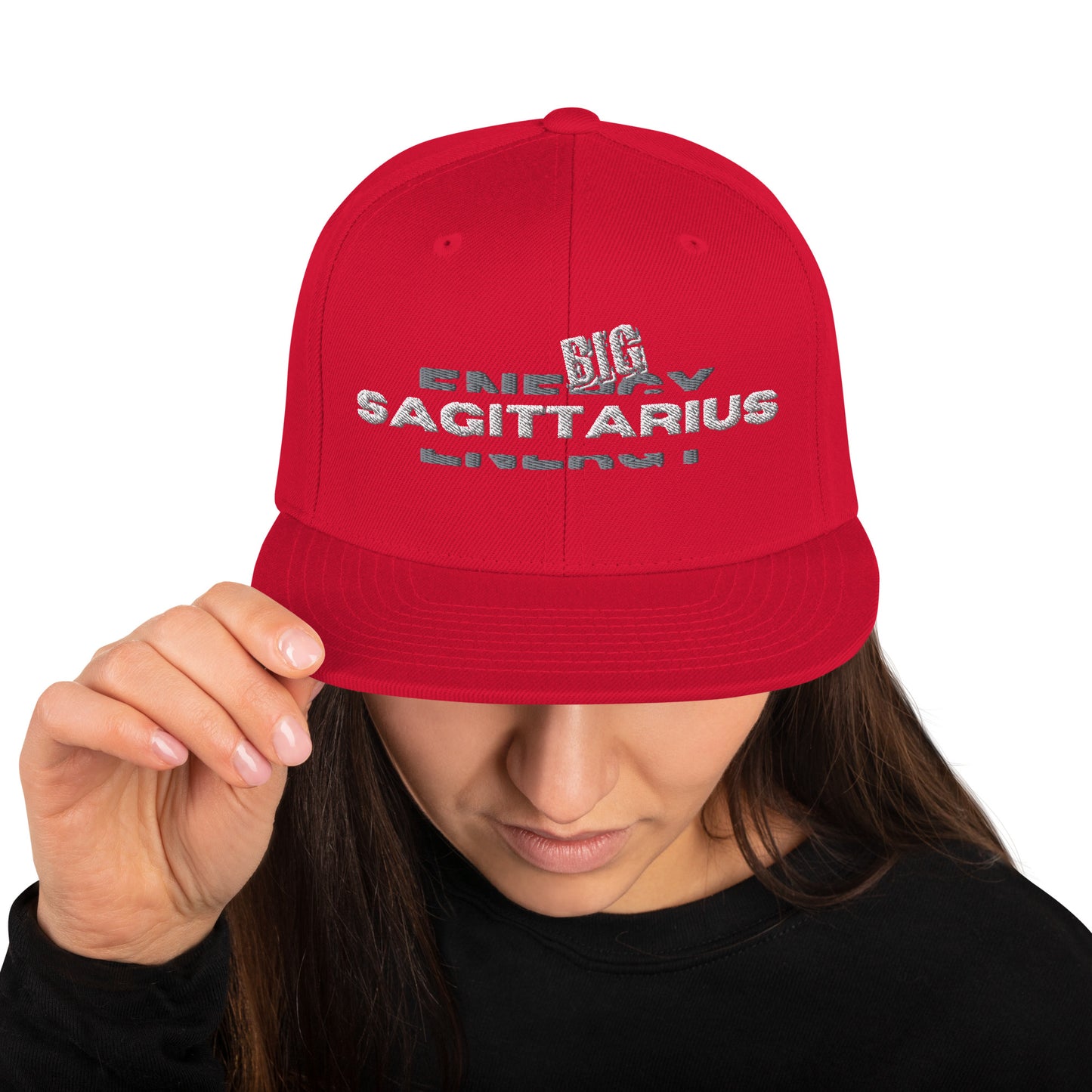 Big Sagittarius Energy Snapback Hat