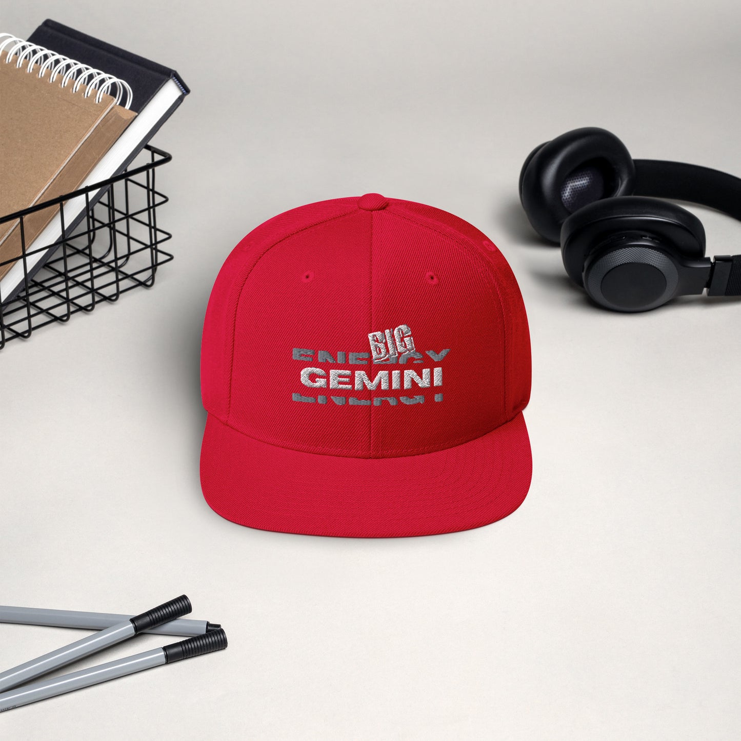 Big Gemini Energy Snapback Hat