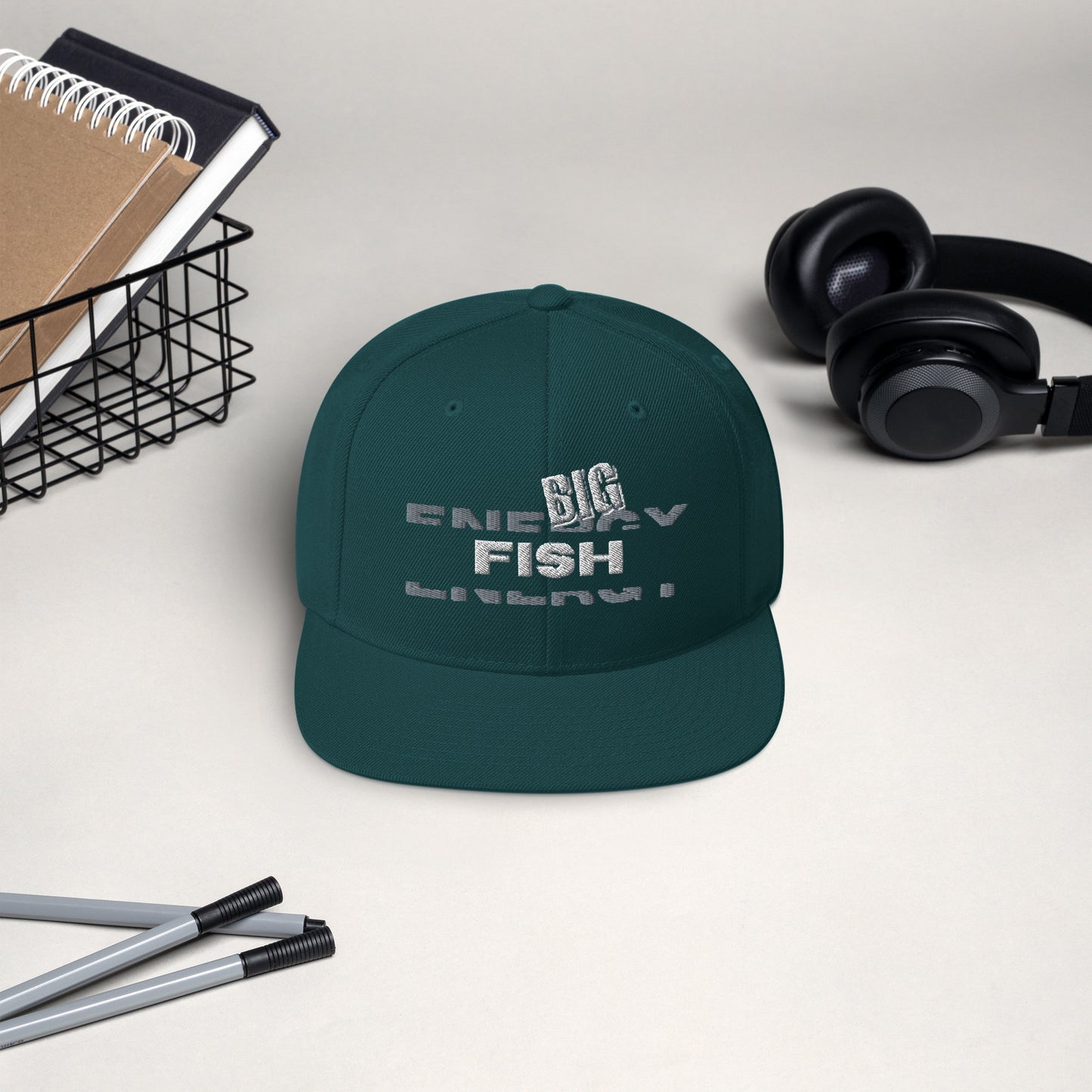 Big Fish Energy Snapback Hat